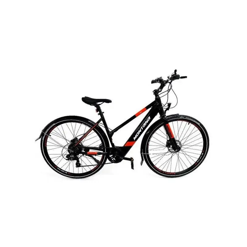 26’ Montana Evo Electric E-Bike - Available in Blue & Black - Red & Black