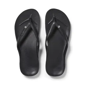 Archies Diamonte Arch Support Thong  - Black