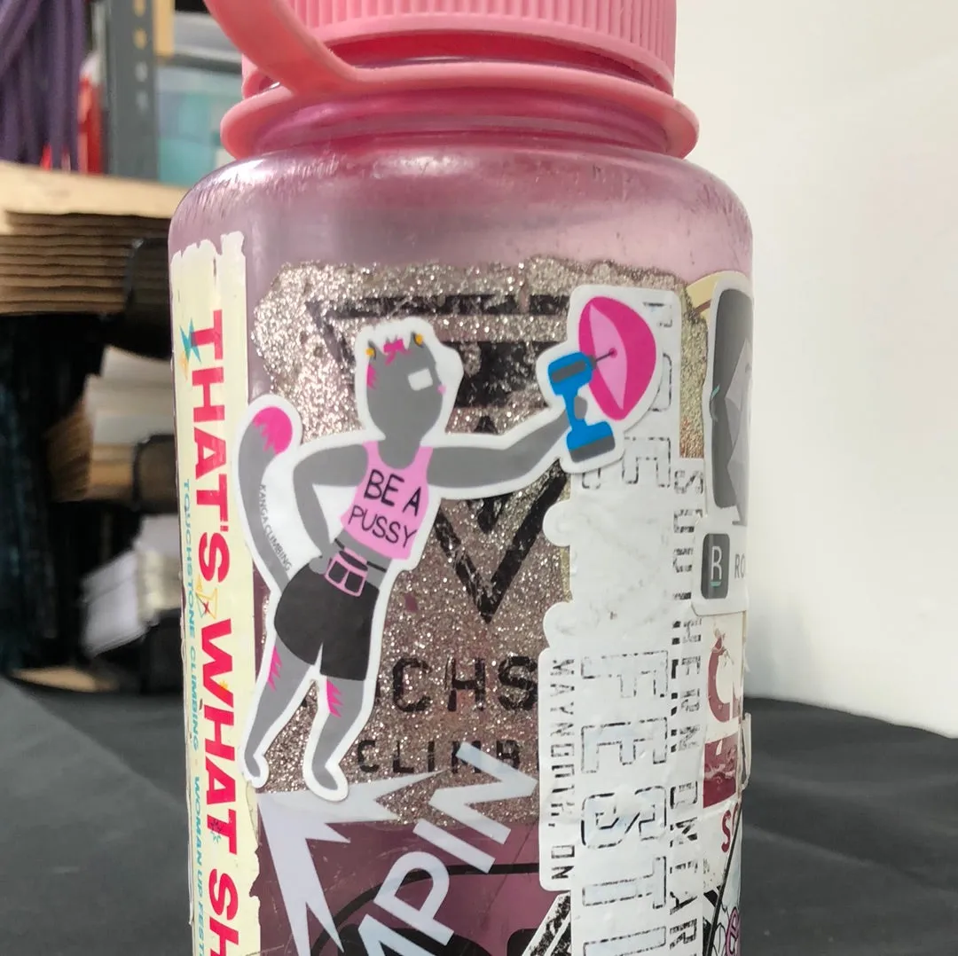 Be a pussy sticker