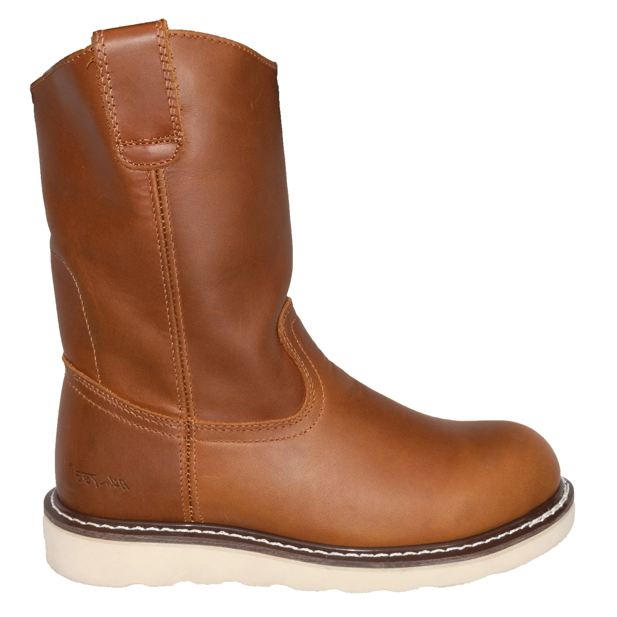 Men's 8" Side Zipper Composite Toe Pull On Wellington Boot - 9901