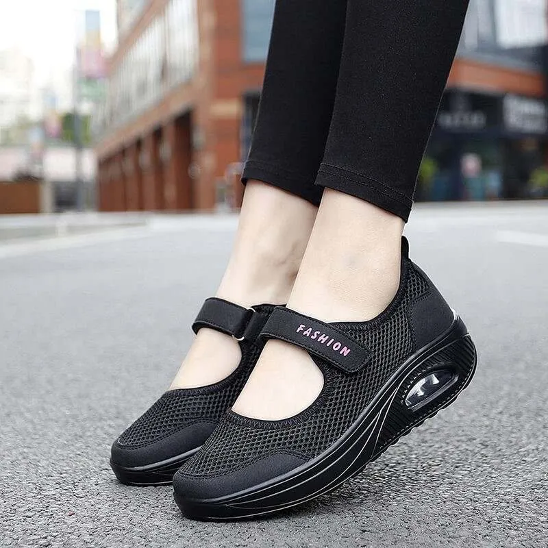 OCW Women Orthopedic Slipper Arch Support Breathable Air Cushion Lightweight AntiSlip Slippers