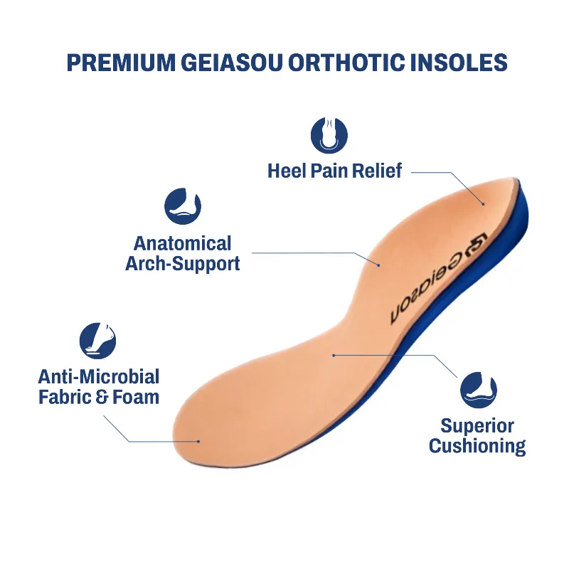 OCW Women Orthopedic Slipper Arch Support Breathable Air Cushion Lightweight AntiSlip Slippers