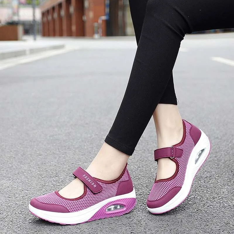 OCW Women Orthopedic Slipper Arch Support Breathable Air Cushion Lightweight AntiSlip Slippers