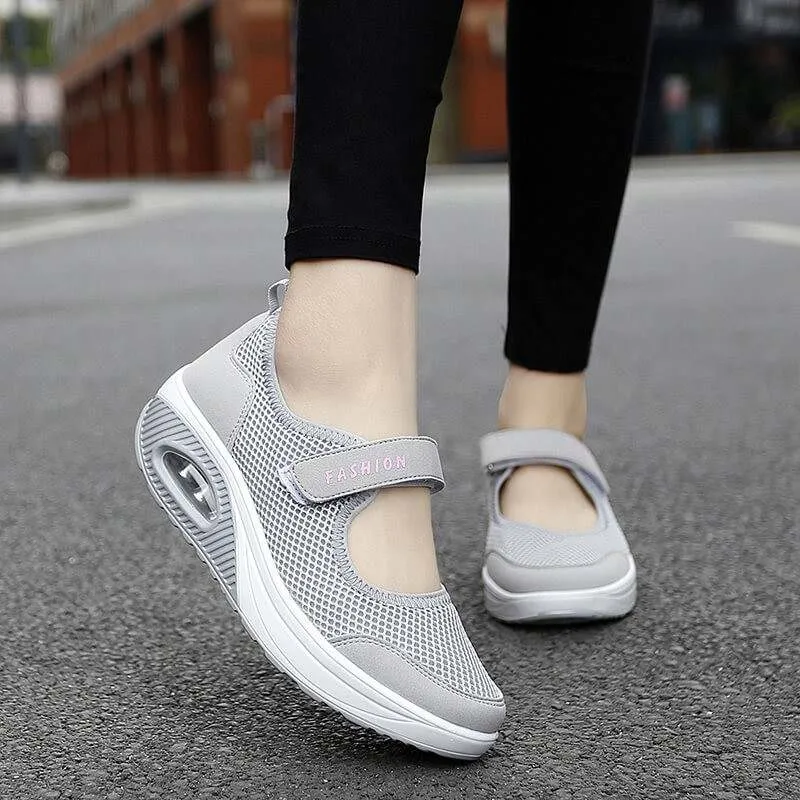 OCW Women Orthopedic Slipper Arch Support Breathable Air Cushion Lightweight AntiSlip Slippers