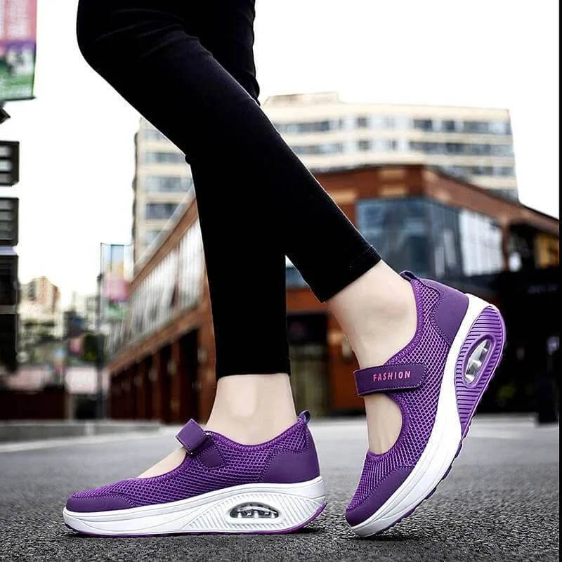 OCW Women Orthopedic Slipper Arch Support Breathable Air Cushion Lightweight AntiSlip Slippers