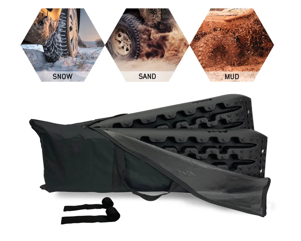 OVS Recovery Ramp With Pull Strap and Storage Bag - Gray/Black Universal