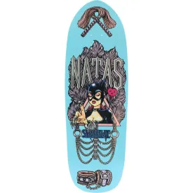 StrangeLove 10" x 32.75"  Natas Sean Cliver Blue Denim Skateboard Deck