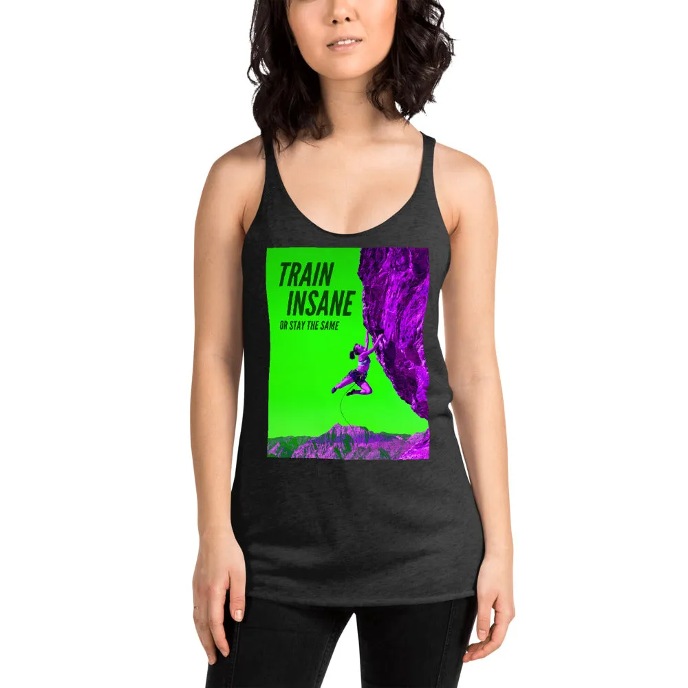 Train Insane Women's Racerback Tank