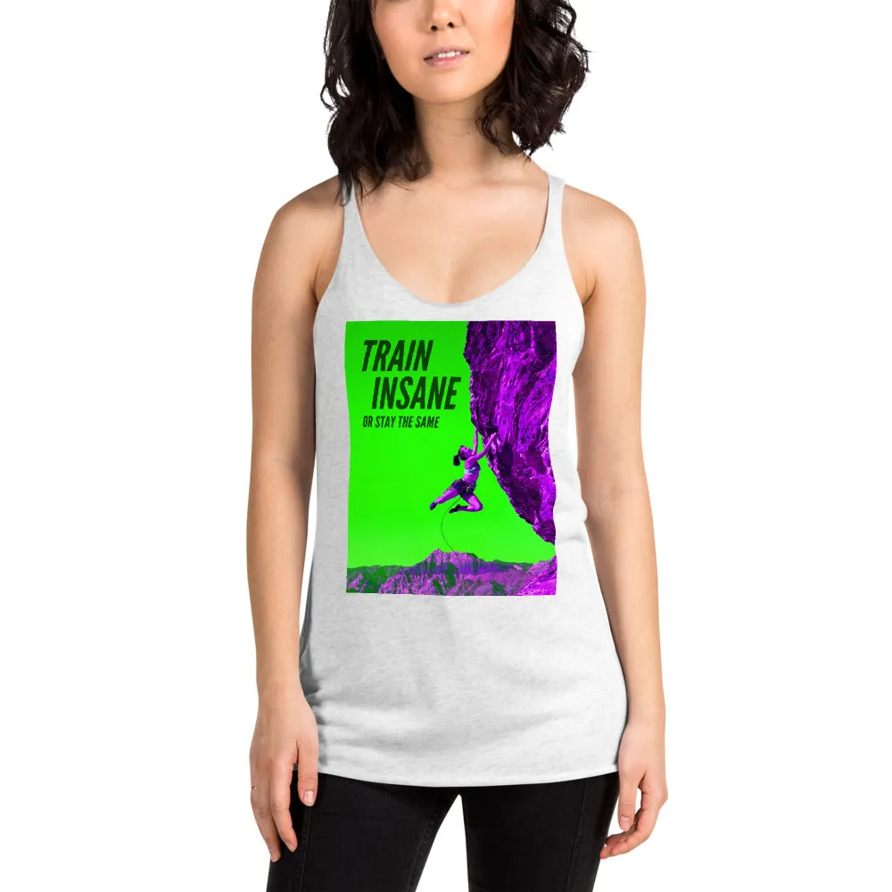 Train Insane Women's Racerback Tank