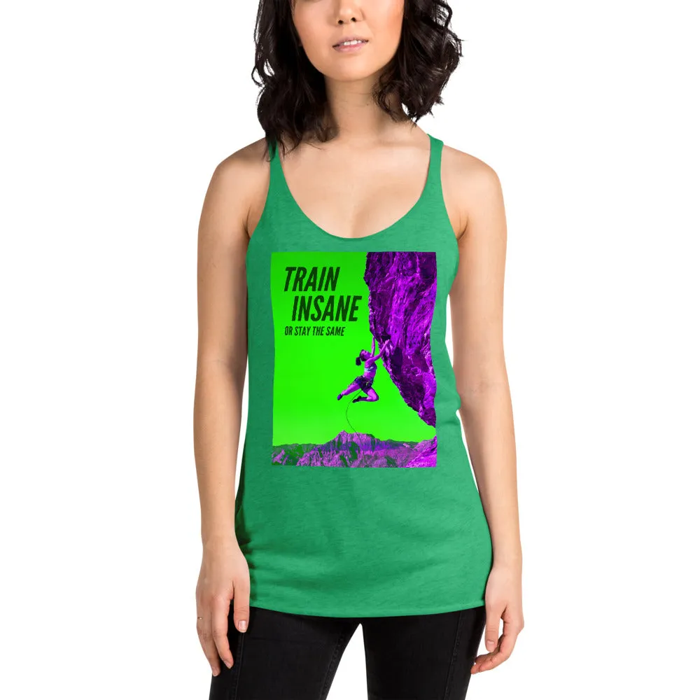 Train Insane Women's Racerback Tank