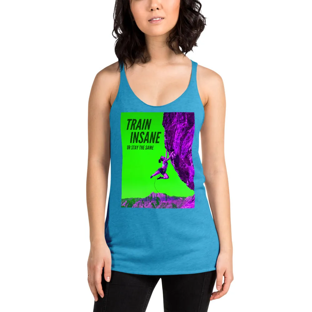 Train Insane Women's Racerback Tank