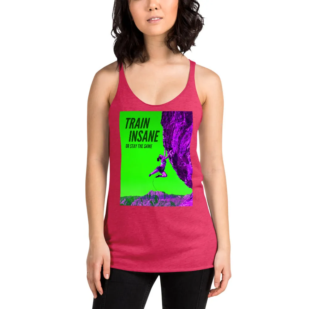 Train Insane Women's Racerback Tank