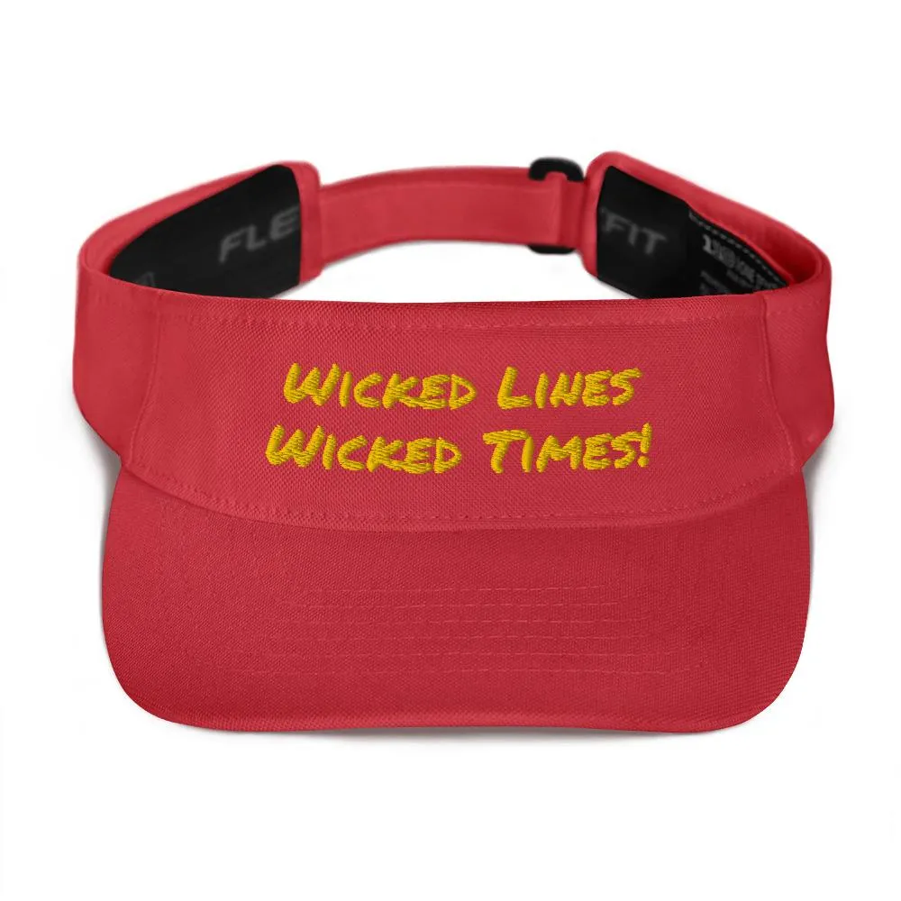 Wicked Times Rock Climbing Visor