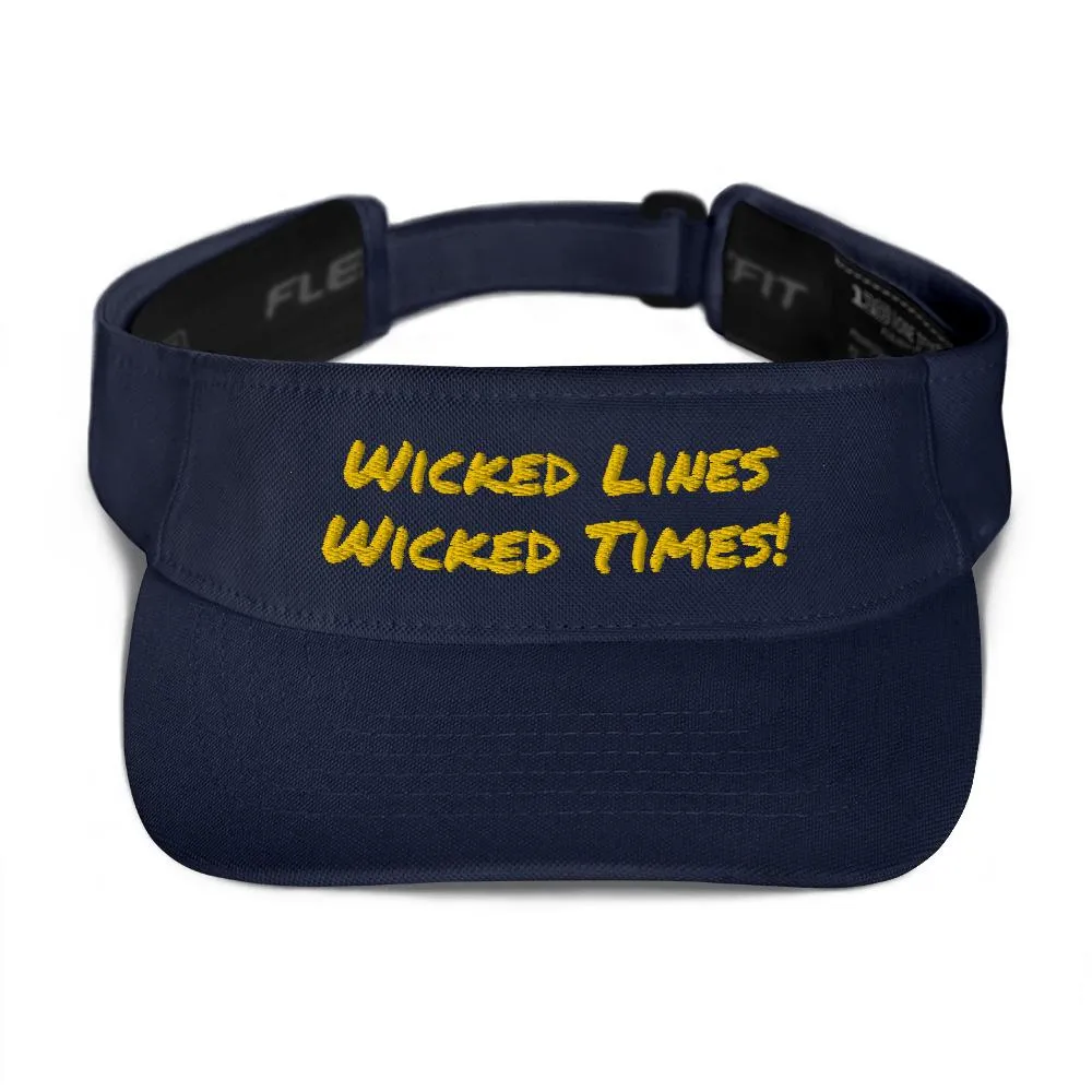 Wicked Times Rock Climbing Visor