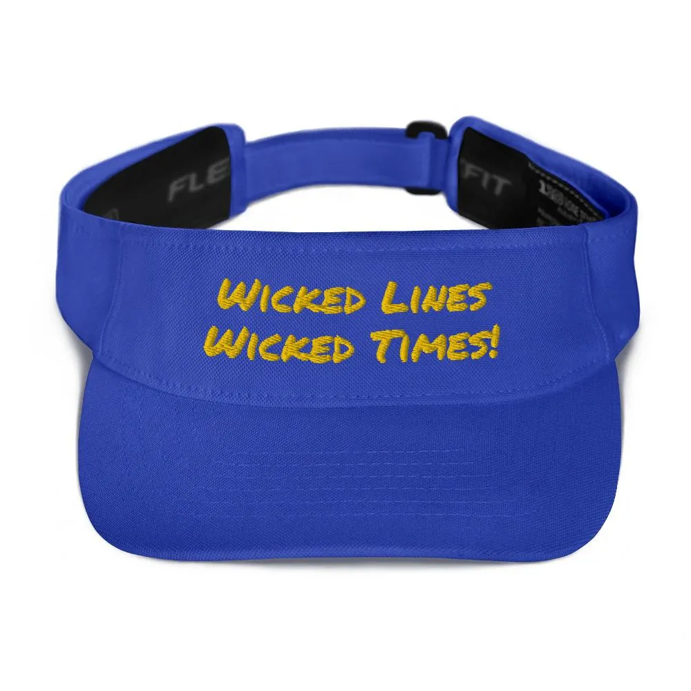 Wicked Times Rock Climbing Visor